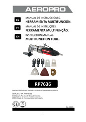 Aeropro RP7636 Manual De Instrucciones