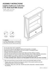 Cheyenne Products Leighton CPBS1132-COM Instrucciones Para Armar