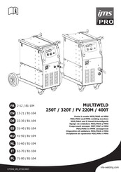 ims PRO MULTIWELD FV 220M Manual Del Usuario