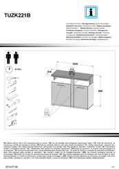 Forte TUZK221B Instrucciones De Montaje