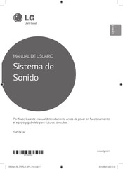 LG OM5542A Manual De Usuario