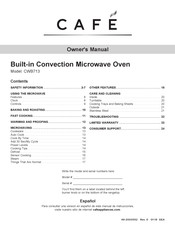 GE CWB713 Manual Del Propietário