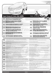 Ecs Electronics OP-044-BH Instrucciones De Montaje