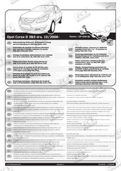 ECS Electronics OP-039-BL Instrucciones De Montaje