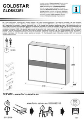 Forte GLDS923E1 Instrucciones De Montaje