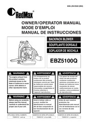 Redmax EBZ5100Q Manual De Instrucciones