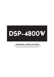 Audiolab DSP-4800W Manual De Usuario