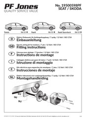 PF Jones 19500598PF Instrucciones De Montaje