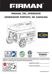 Firman P03634 Manual Del Operador