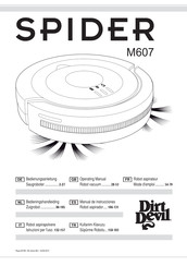 Dirt Devil SPIDER M607 Manual De Instrucciones