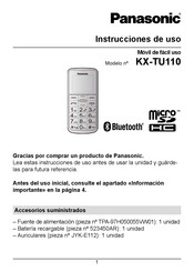 Panasonic KX-TU110 Instrucciones De Uso