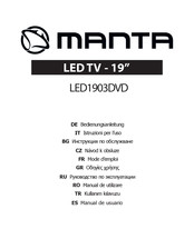 Manta LED1903DVD Manual De Usuario