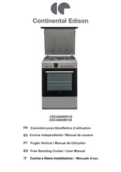 CONTINENTAL EDISON CECG6065FCS Manual De Usuario