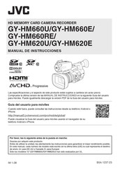 JVC GY-HM620E Manual De Instrucciones