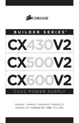 Corsair CX500V2 Manual