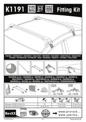 Yakima K1191 Instrucciones De Montaje