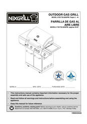 Nexgrill 720/730-0830PM Manual De Instrucciones