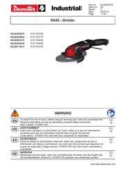 Desoutter KA26085H7V Manual Del Usuario