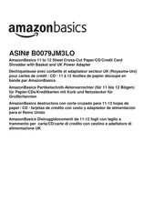 AmazonBasics B0079JM3LO Instrucciones De Uso
