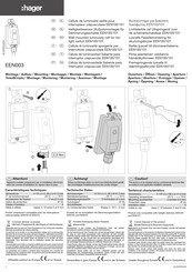 Hager EEN100 Instrucciones De Montaje