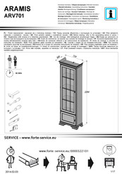 Forte ARV701 Instrucciones De Montaje