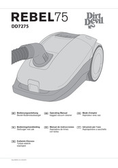 Dirt Devil REBEL 75 Manual De Instrucciones