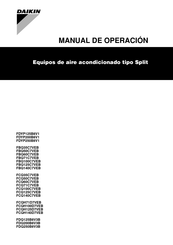 Daikin FCQH140D7VEB Manual De Operación