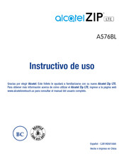 Alcatel A576BL Instructivo De Uso