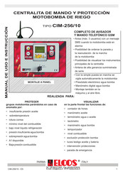 ELCOS CIM-256/10 Manual De Uso E Instrucción