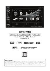 Dual DV637MB Manual De Instalación, Usuario