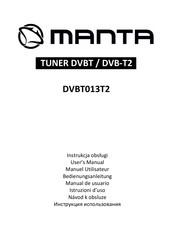 Manta DVBT013T2 Manual De Usuario