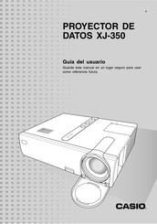 Casio XJ-350 Guia Del Usuario