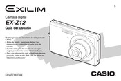 Casio Exilim EX-Z12 Guia Del Usuario