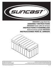 Suncast BMDB9900 Instrucciones Para El Armado