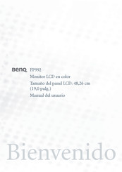 BenQ FP992 Manual Del Usuario