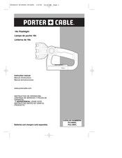 Porter Cable PC180FL Manual De Instrucciones