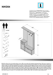 Forte NIKD04 Instrucciones De Montaje