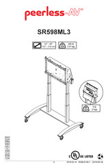 peerless-AV SR598ML3 Manual De Instrucciones