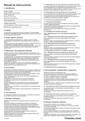 Pepperl+Fuchs NBB8-18GM50-E2-3G-3D-5M Manual De Instrucciones
