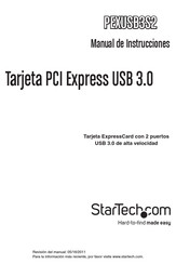 StarTech PEXUSB3S2 Manual De Instrucciones