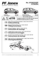 PF Jones 19500592PF Instrucciones De Montaje