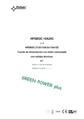 Pulsar GREEN POWER plus HPSBOC 10A24C Manual De Instrucciones