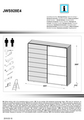 Forte JWS928E4 Instrucciones De Montaje