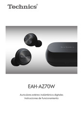 Technics EAH-AZ70W Instrucciones De Funcionamiento