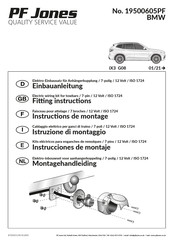 PF Jones 19500605PF Instrucciones De Montaje