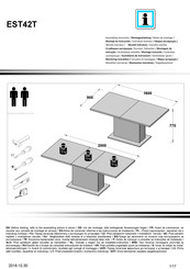 Forte EST42T Instrucciones De Montaje