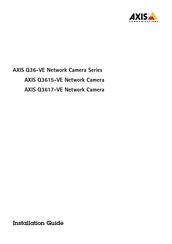 Axis Q3617-VE Installation Guide