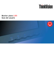 Lenovo ThinkVision L151 Guia Del Usuario