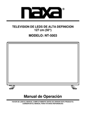 Naxa NT-5003 Manual De Operación