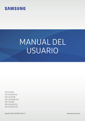 Samsung SM-A146M/DS Manual Del Usuario